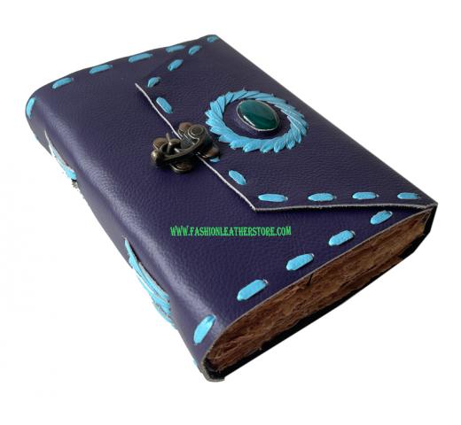 beautiful handmade stone notebook